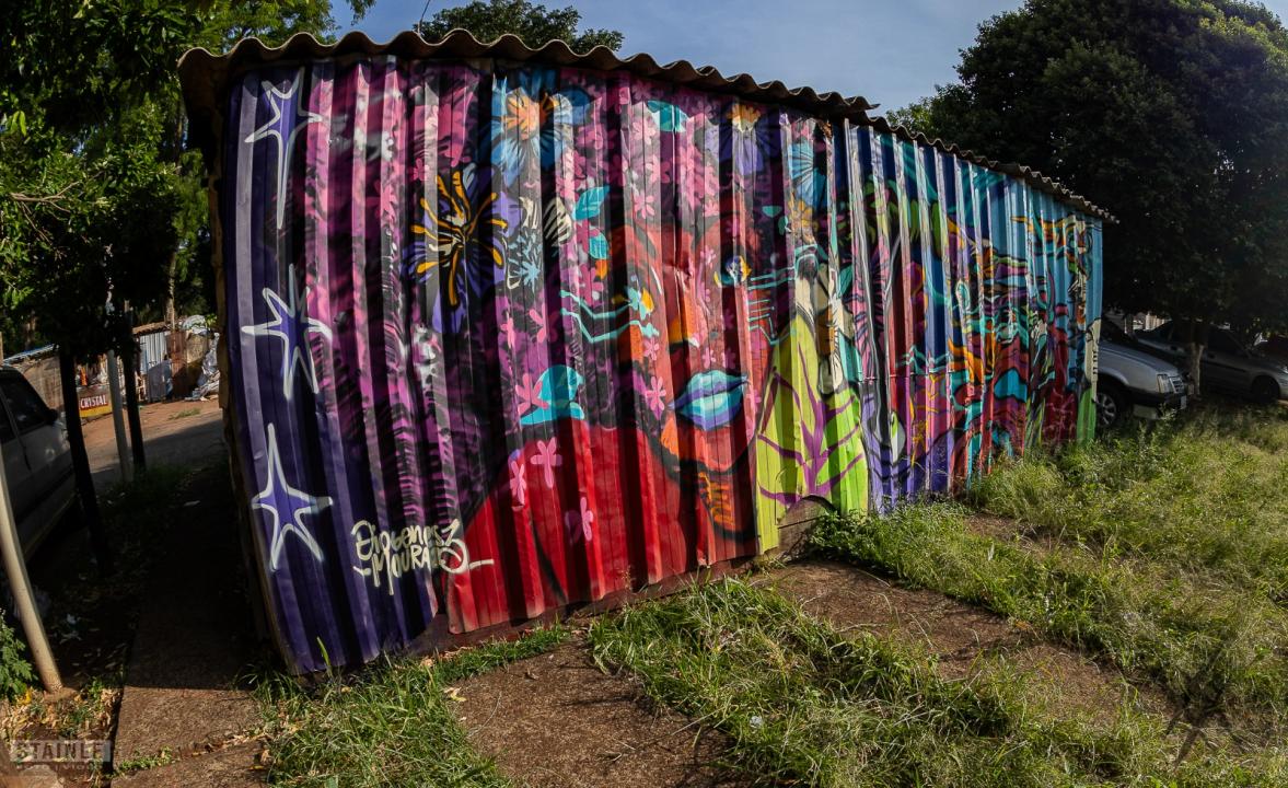Foto 14 de 27 — Festival de Graffiti transforma Residencial dos Oitis em Araraquara; ‘lugar cheio de arte e esperança’